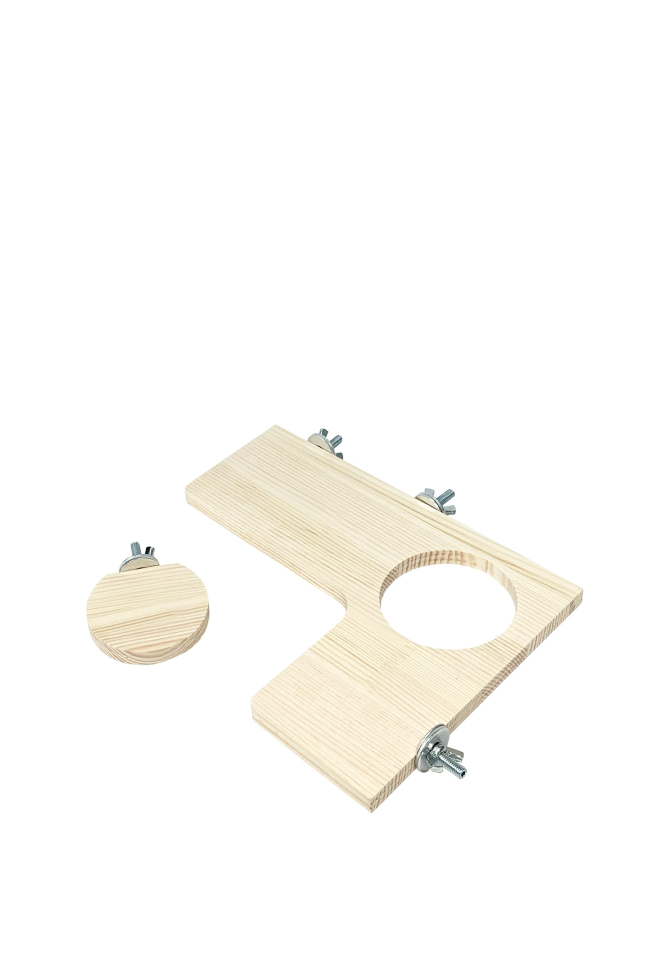 Полка для грызунов и ступенька LionPets "Corner shelf Set" LionPets 50.PS.050-M