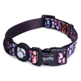 Ошейник для собак LionPets с рисунком из полиэстера LPO-00500-1