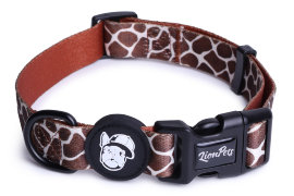 Ошейник для собак LionPets с рисунком из полиэстера LPO-00500-4
