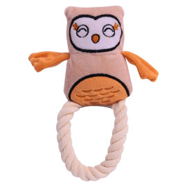 Игрушка для собак LionPets Сова UT1049 (Жёлтая) 20х15 см